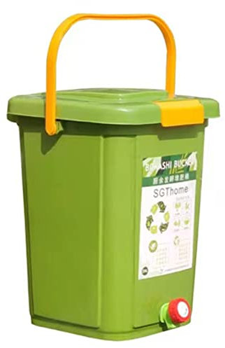 Fadiadem Kompostbehälter Lebensmittelabfallbehälter Küchenkompost-Caddy, Innen-Recycling-Behälter Eimer Kleiner Mülleimer, Kleiner Kompost-Busket-Gemüseschalen-Mülleimer