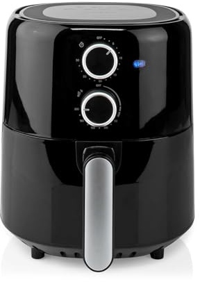 Nedis Friggitrice ad aria calda | 3 l | Timer: 30 min | Analogico | Nero