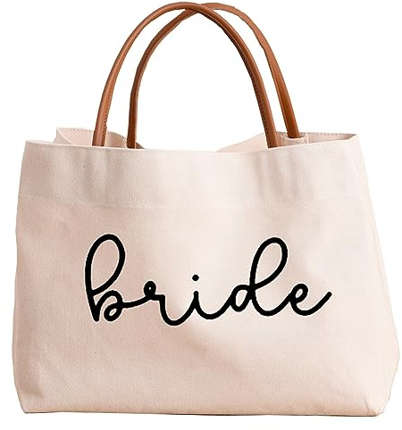 kifasyo Bride Gifts Tote Bag for Bridal Shower Bachelorette Party