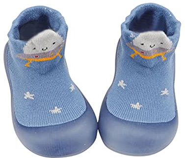 Zapatos Primeros Pasos Bebé Niño Niña 0-4 Años Zapatillas De Deporte Infantil Lindo Multifuncional Zapatos para Aprender y Caminar - Calzado Respetuoso Regalo Original