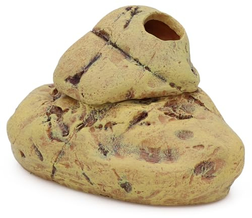 AQUA KT Reptilien Eidechsen Schlangen Versteck und Höhle Amphibien Eiablage mit Kappe für Kornnatter Ball Python Frösche Skorpione Spinnen Verstecken