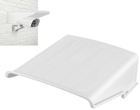 Angoily Outdoor Security Camera Cover Rainproof Sun Shield 10.6 Inch Weather Protector for Floodlight and Dome Cameras