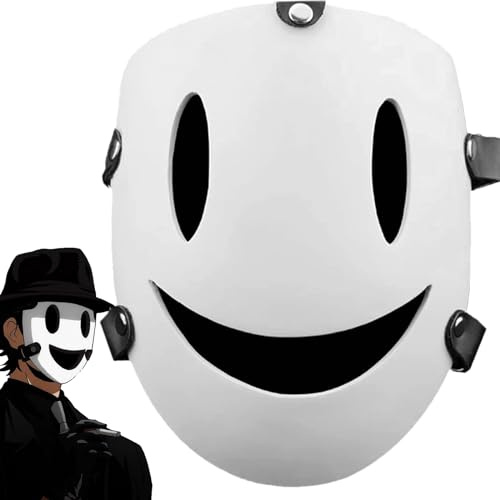 Varuotu Anime High-Rise Invasion Mask - Japanese Sniper Tenkuu Shinpan Halloween Costume Cosplay Masquerade Props