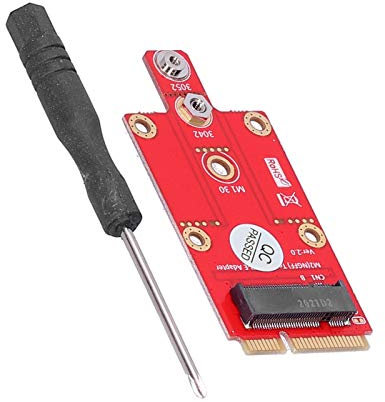 Adattatore PCIE M.2 Chiave B, Supporta Slot MPCIe di Dimensioni Intere e Dimezzate, Utilizza Modulo WWAN con Socket M.2 per Laptop Desktop, Supporto 2G, 3G, 4G LTE, Compatto e