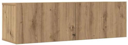 vidaXL TV-Wandschränke 2 STK. Artisan-Eiche 100x30x30 cm