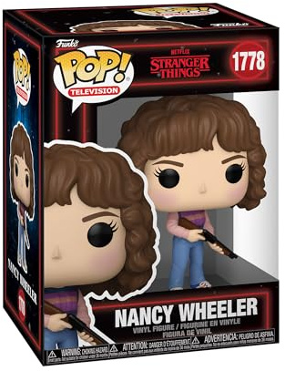 Funko POP! TV: Stranger Things Season 5- Nancy Wheeler - Collectable Vinyl Figure - Gift Idea - Official Merchandise - Toys for Kids & Adults - Fantasy Fans