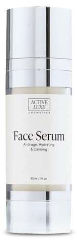 Active Luxe Moisturizing Anti-Aging Face Serum – Gesichtsserum, 30 ml | Jojobaöl & Vitamin E, Feuchtigkeitsspendend, Anti-Falten, Antioxidative Hautpflege