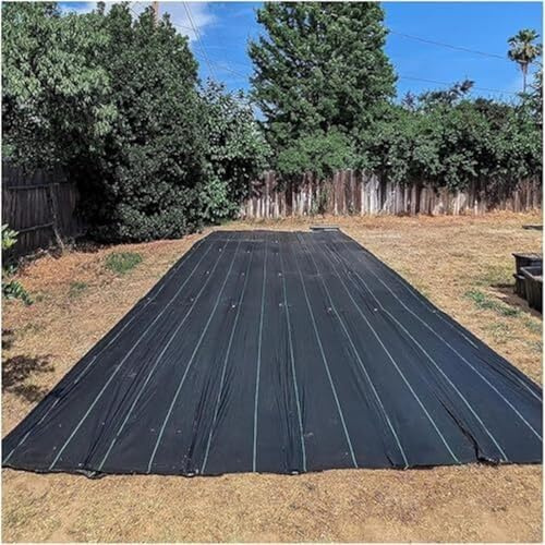 Membrana di controllo delle erbacce, Membrana di copertura del terreno durevole for soluzioni di controllo dell'erosione, barriera contro le erbacce e stabilizzazione del suolo(1.2x76m(4x250ft))