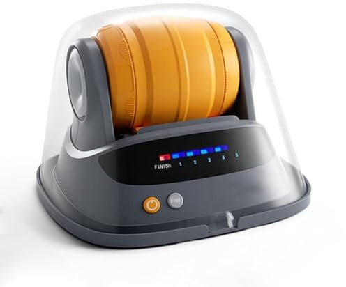 RGYBAO Craft - Máquina eléctrica de pulido de piedra para diversión creativa y unión de padres con diseño seguro