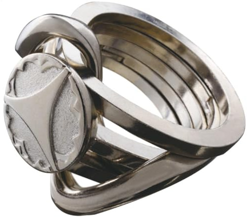 Bartl 515086 Huzzle Cast Ring II - Hochwertiges Metall-Puzzle
