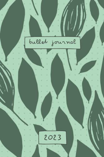 Bullet Journal 2023: 125 pagine puntinate | priorità | menù settimanale per ciascun mese | note | 6 x 9