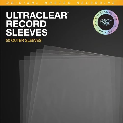 Schallplattenhüllen - Mobile Fidelity Archival UltraClear Record Outer Sleeves | Packungsinhalt: 50 Stück