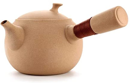 Habrur Theiere Fonte Théière Japonaise Théière en céramique 750 ML poignée latérale avec Infuser pour Infuser Le Cadeau d'accessoires pour la Maison de thé en Vrac. Théière en Fonte Theiere Japonaise