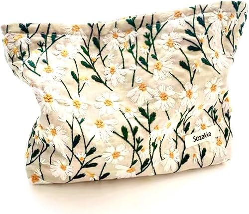 Kosmetiktasche Damen Reise Zubehör Kosmetiktasche Multifunktionale kulturbeutel Tragbare Reisekulturtasche, Makeup Organizer Reisetasche mit Reißverschluss für Toilettenartikel für Frauen（Beige）