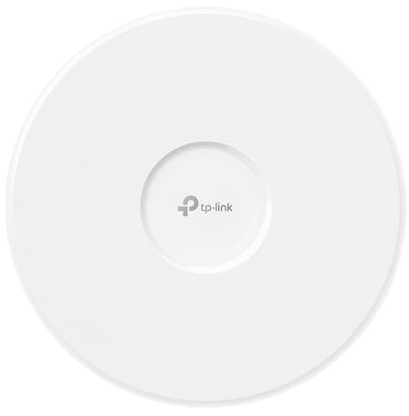 TP-Link EAP783 Wi-Fi 7 Access Point BE19000 Tri-Band, Omada SDN, Zentrales Management, 2× 10G Ports, Omada Mesh WLAN, 802.3bt PoE++, DC-Adapter Nicht enthalten, VLAN, bis zu 24 SSIDs