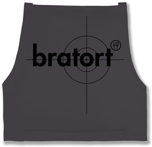 Shirtracer - Schürze - Kochschürze - Herren 1 - Bratort I Geschenk Grillen I Geschenk Kochen