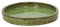 Rivanto® Blumentopf Untersetzer groß glasiert grün Ø 25,5 cm, H3,5 cm Keramik Terracotta