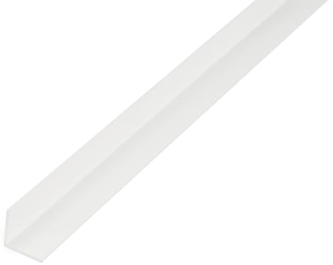 Alberts 478940 eco Profilé d'angle en PVC-U Blanc 1000 x 15 x 15 mm