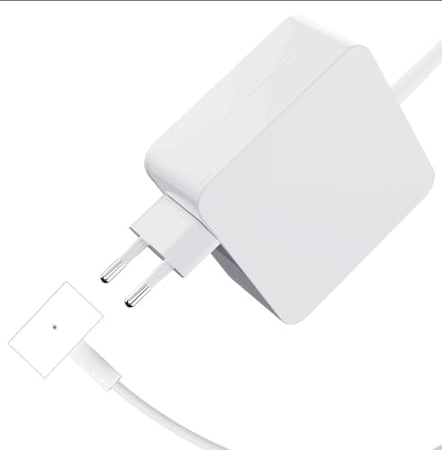 Macbook Pro Cargador 85W T-Type Tip Magnetisch 2 Laptop Cargador compatible mit Mac Book Air 131517 Zoll Retina 2012 2013 2014 2015 Modelle A1172 A1174, A1222, A1290, A1424, A1398, A1343 adaptadore