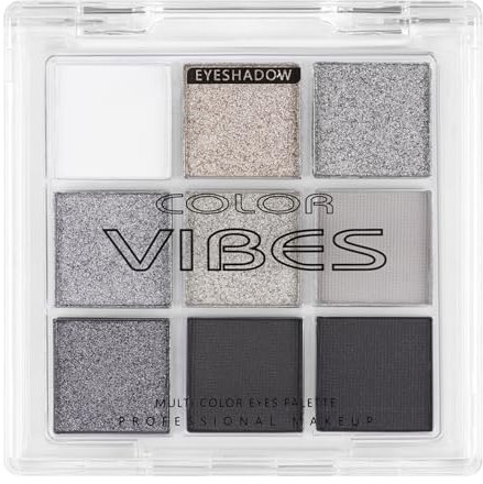 BUTBU Ombretti, Professional Makeup Palette Ombretti Ad Alta Pigmentazione, 9 Colori Neutri Sfumabili, con Finish Matte, Shimmer e Glitterati per Look Soft Glam, Ombretti Occhi Ombretto Smoky Trucco