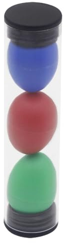 Jubepk Shaker Huevos, Shakers de Huevos para bebés,Shaker de Manos Educativo - Instrumento de música de percusión educativa, Juguete Musical Maracas para Principiantes
