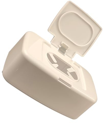 Zymoplas Box für Feuchttücher zum einfachen Aufbewahren und Abgeben von Tüchern. Spenderbox für Feuchttücher aus ABS. Box für