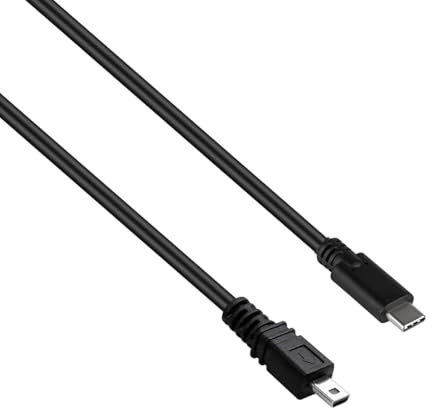 USB Photo Transfer Charging Cable, USB-C to UC-E6, UC-E16, UC-E17 Interface Cable Compatible with Nikon SLR D3300 D5300 D7200, Coolpix S6500 S6300 S3500 Cameras for Computer, PC, Smartphone（1.5m）