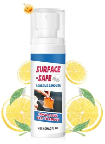 Klebstoffentferner für Auto, 60 ml, Klebstoffentfernungsspray, Glasaufkleber-Entferner, für Aufkleber, Klebeband, Fenster, Wand, Auto, Fahrzeug