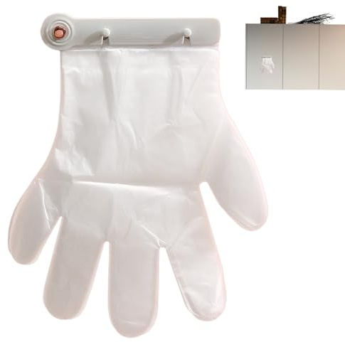 Generico Wall Glove Dispenser | Hanging Hooks for Organizing Gloves and Mittens | Dispenser with 100 for Hairdresser, Catering and Car Washes