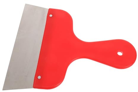 Yardenfun Herramienta para Papel Pintado de Acero Inoxidable con Borde de Corte Preciso Alisador Ergonómico para Recortar y Colgar Papel Autoadhesivo Kit para Quitar y Alisar Paredes