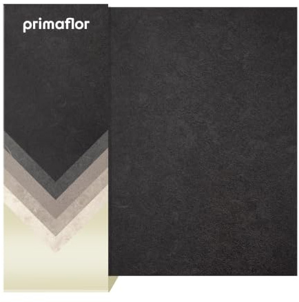 Primaflor PVC Boden Blacktex | Safira 947D | 200x150cm | 2,00 m Breite | Betonoptik für Wohn-, Büro- und Feuchträume; 2,8 mm stark, R10, Nutzungsklasse 41 und für Fußbodenheizung geeignet