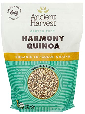 ANCIENT HARVEST Organic Tri Color Harmony Quinoa Blend, 23 OZ