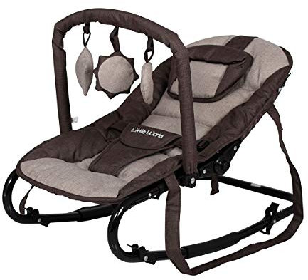 Little World Babywippe Starwing Beige - Braun
