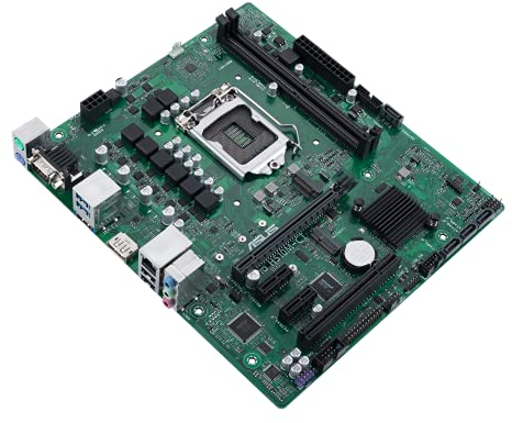 ASUS Pro-H510M-CT/CSM LGA1200 (Intel 10th&11th Gen) mATX Commercial Motherboard (PCIe 4.0, 1 LAN, Front Panel USB 3.2, Intel vPro, DP,TPM IC onboard, COM debug Header, self-Recovering BIOS, ACCE)
