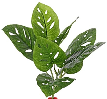 artplants.de False Philodendron Monstera Deliciosa SOANN, spike, 30 cm - Artificial Monstera adansonii