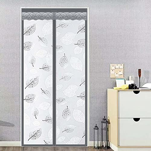 SJASD EVA Rideau Thermique Isolants Anti Froid, Rideau De Porte Épaississant d'hiver,Rideau d'occultation Coupe-vent Imperméable Isolation Phonique Approprié au Patio de Couloir,A,100x230cm(39x91inch)
