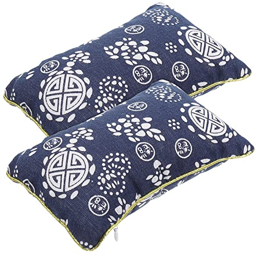 GLEAVI Chinese Medicine Pulse Pillow Set 2 Diagnosis Pillows for Wrist Support Pulse Diagnosis Tool for Clinics Hospitals and Tcm Centres 20.00 X 13.00 X 4.00 cm Light Easy to Store