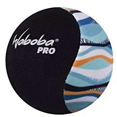 Waboba Pro Water Bouncing Ball - Water-Proof Beach Toys, Pool Games for Kids & Adults, Outdoor Fun - Abstract Art (5.6cm), Wavey Stripes