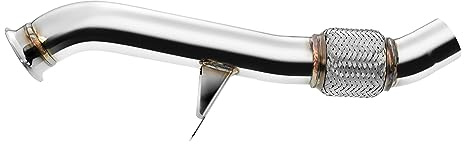 fmic.eu PERFORMANCE Downpipe für BMW E90 E91 318d 320d M47N2 2004-2007 Edelstahl Performance Upgrade reduziert Abgasgegendruck verbessert Turbolader Effizienz und Motorleistung