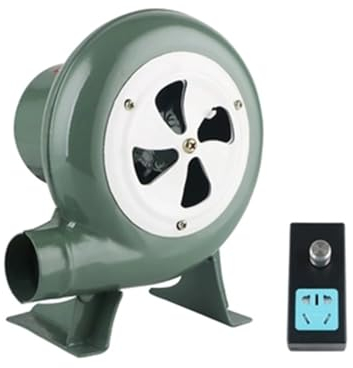 THAMBA Elektrisches Schmied-Schmiede Gebläse – mit Regler – Grill-Kaminventilator – Zentrifugal-Grill Mini Blower (Size : 80W)