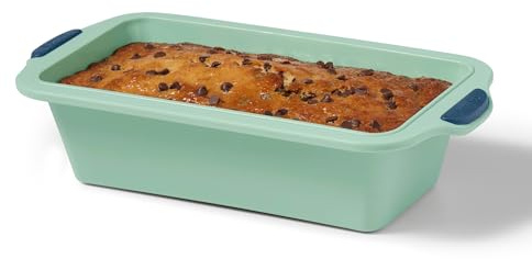 Starfrit Silicone Loaf Pan 9,5 x 4 (24x10cm) with Integrated Metal Frame, No Tray Needed - Easy Unmolding - LFGB Premium Silicone