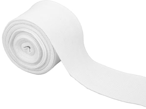 ZAWELIYO 2 Stück Boxbandagen aus Baumwolle, 5 M, Schnell Trocknend, Halbelastisch, mit Hakenschlaufe, Sport-Handbandagen, Kickboxen, Muay Thai