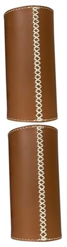 SUPVOX 2pcs Portable Camping Oven Gas Bottle Cover Gas Tank Accessory Leather