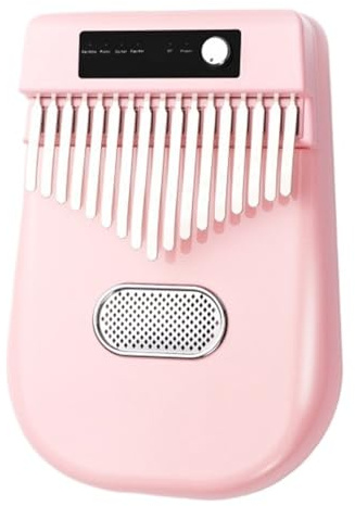 Kalimba Daumenklavier Daumenklavier 17-Noten-Kalimba-Fingerklavier für Anfänger(Pink)