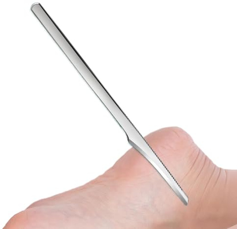 Niesel para el cuidado del pie, herramienta de amoladora de archivo - Herramienta de lijadora manual de acero inoxidable - Suministros de limpieza de la piel del cuerpo portátil para pies,