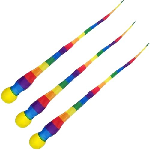 WJnflQN Jeu de balles pour, Lancer et Attraper des balles | Balles colorées – Lot de 3 activités de Plein air Portables, Jeu de Plage pour fête prénatale, Remise de diplôme