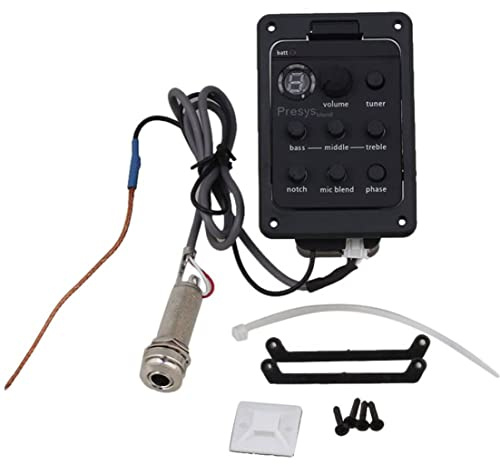 Gitarrenvorverstärker Pickup Akustik Gitarre EQ Pickup Digitale Display für Akustik -Leute