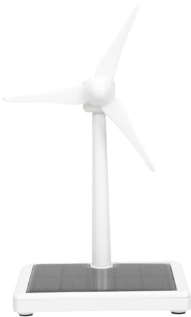 Beaupretty DIY Solar Windmühle Modell aus Robustem Pädagogisches Windkraft Experiment für Fördert Physikalisches Verständnis und Beobachtungsgabe als Gartendeko und Lernhilfe