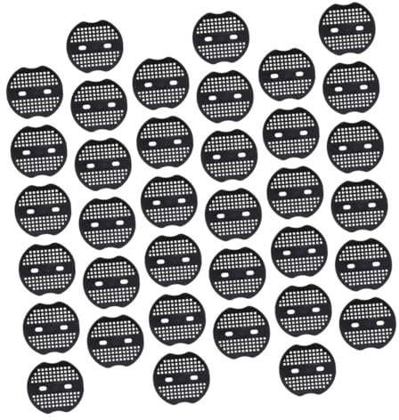 Mikikit 50 Piezas Grapas de Plástico para Jardín con Forma Arandelas para Fijación de Césped Artificial y Tiendas Clavos Resistentes para Suelos Duros Herramientas de Anclaje para Carpas