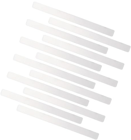LALAFINA Etichette per Piante in Acrilico Trasparente 24 Pezzi, Marcatori per Piante da Giardino Leggeri e Resistenti, Etichette Distintive per Fiori e Verdure Facili da Inserire